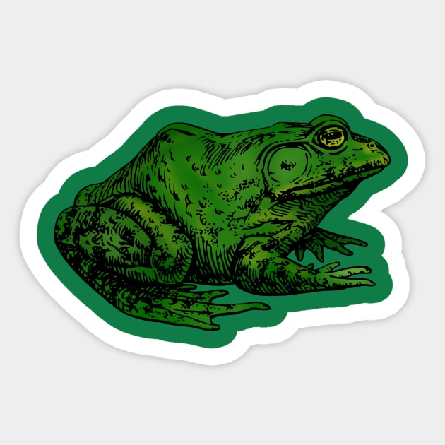 FROG Sticker by Shotgaming